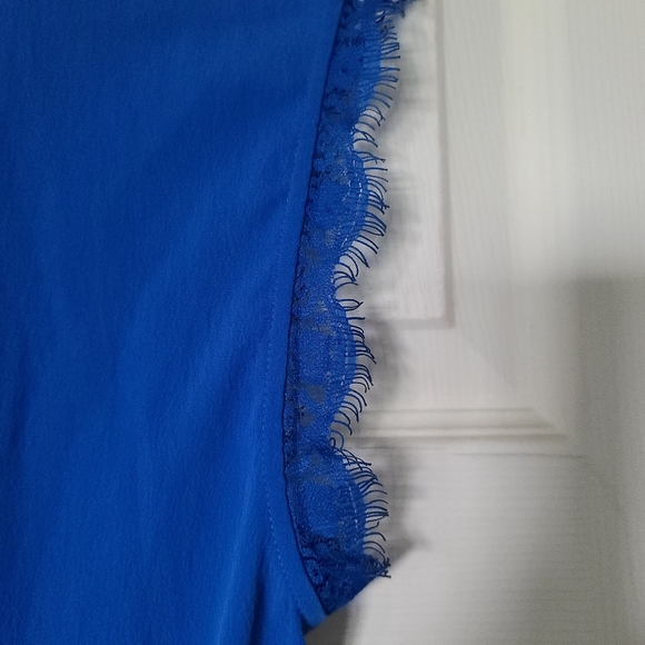 Royal Blue Shorts Romper Size S - Picture 5 of 7